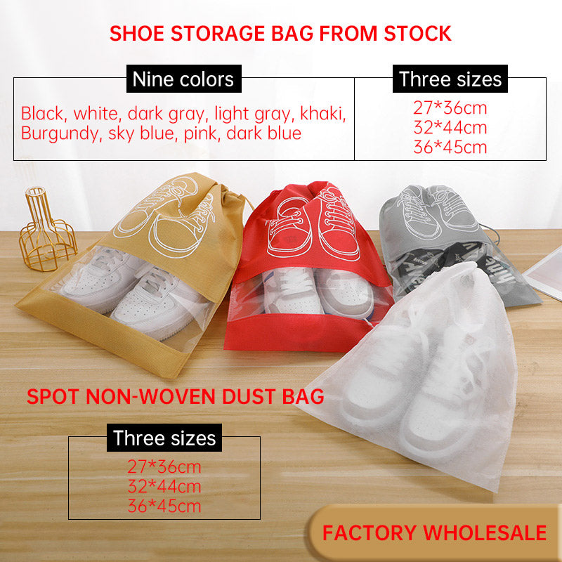 Best Online Shop in Australia - Non Woven Drawstring Shoe Bag - Emete store