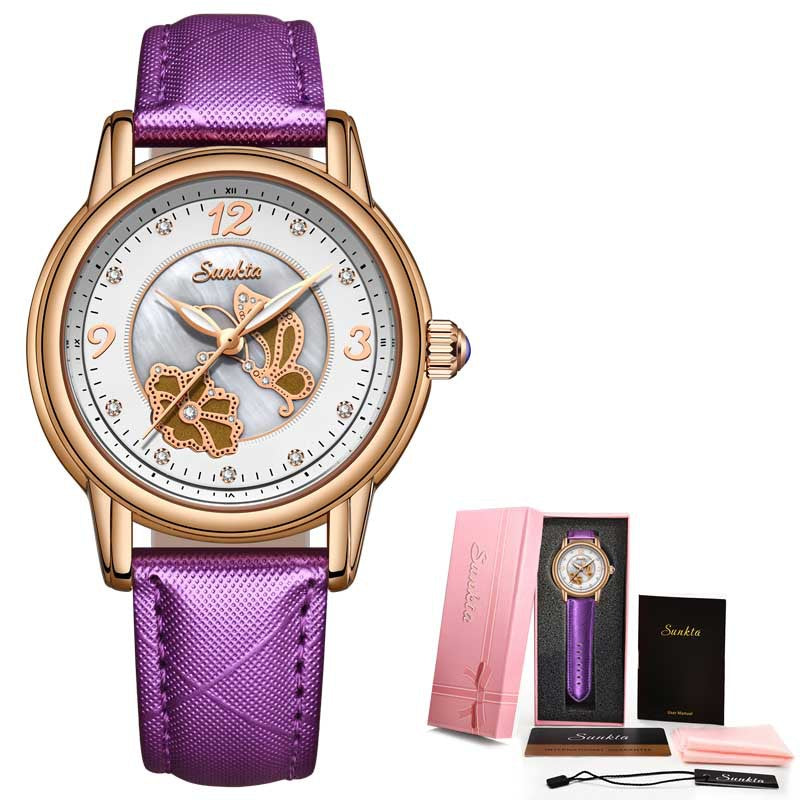 Lige High Quality Ceramic Watch Ladies Watch Exquisite Waterproof Watch - Emete store