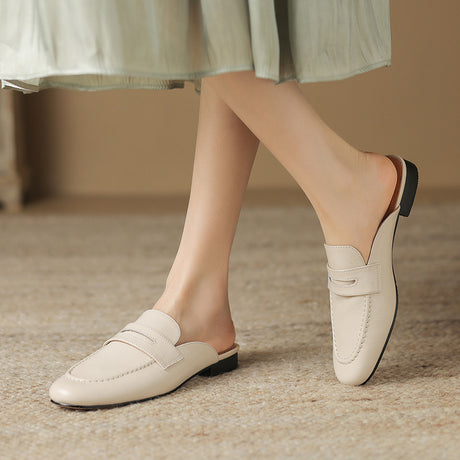 Best Online Shop in Australia - Baotou Genuine Leather Slippers - Emete store