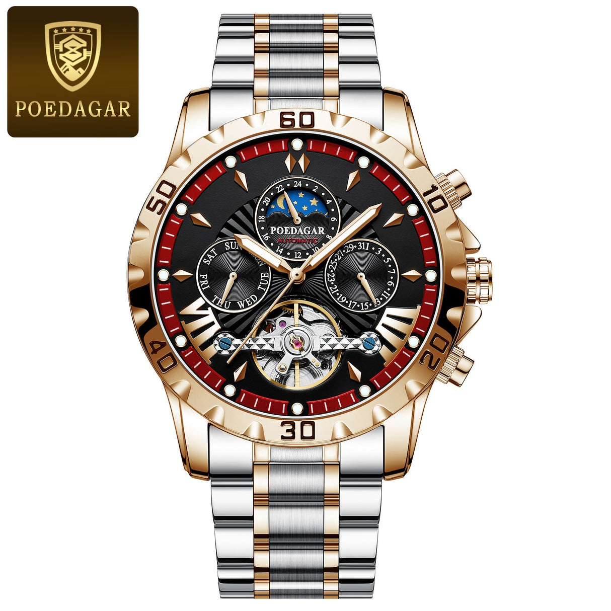 Swiss Brand Waterproof Automatic Mechanical Watch for Men - Emete store