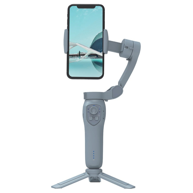Mobile phone stabilizer handheld PTZ three-axis anti shake Tiktok live shooting vlog photo recording video selfie rod - Emete store