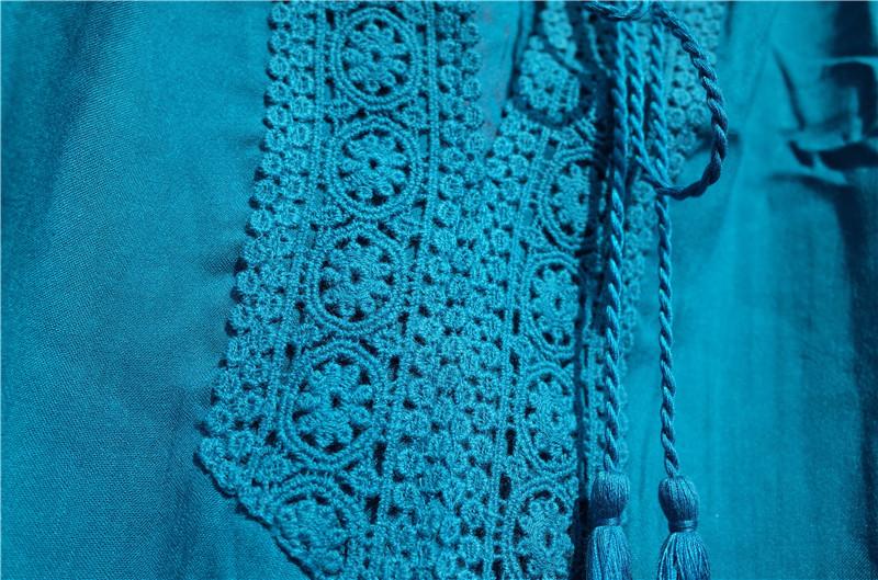 Best Online Shop in Australia - Beach Cotton Tunic Cover-Up - Emete store