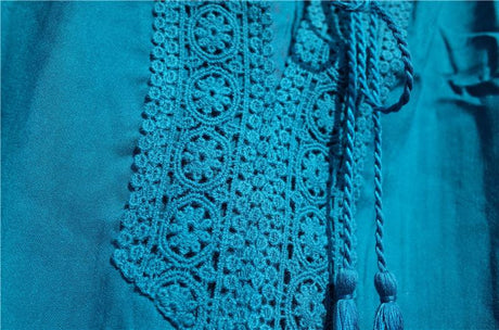 Best Online Shop in Australia - Beach Cotton Tunic Cover-Up - Emete store