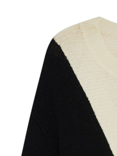 Best Online Shop in Australia - Color Block Round Neck Sweater - Emete store