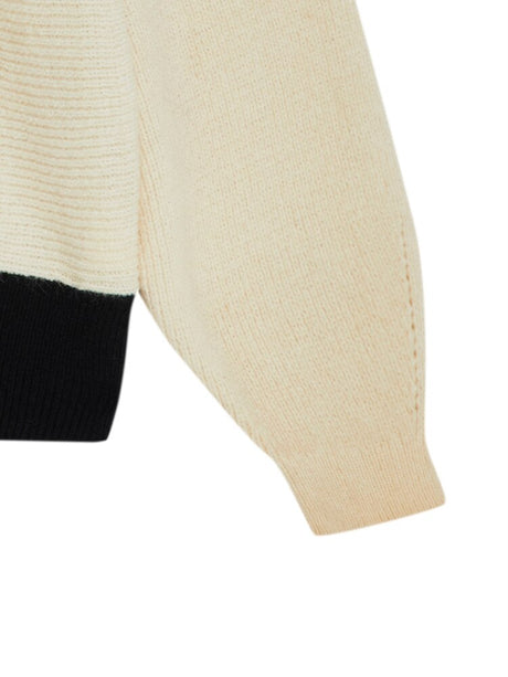 Best Online Shop in Australia - Color Block Round Neck Sweater - Emete store
