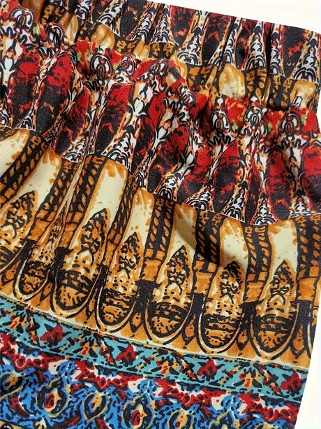 Best Online Shop in Australia - Summer printed full print skirt - Emete store