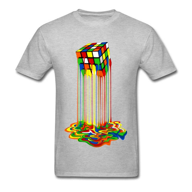 Best Online Shop in Australia - Rainbow Cube Tee – Funny Top - Emete store