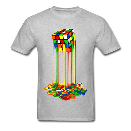 Best Online Shop in Australia - Rainbow Cube Tee – Funny Top - Emete store