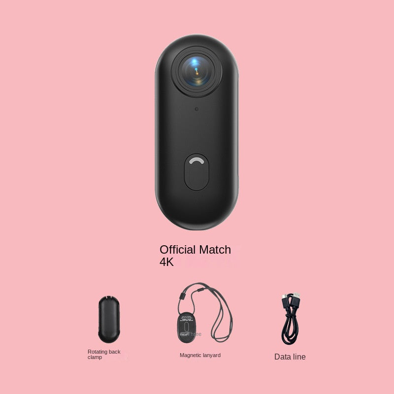 Thumb Bike Camera Magnetic Back Clip Sports Camera Thumb Recorder Pet - Emete store