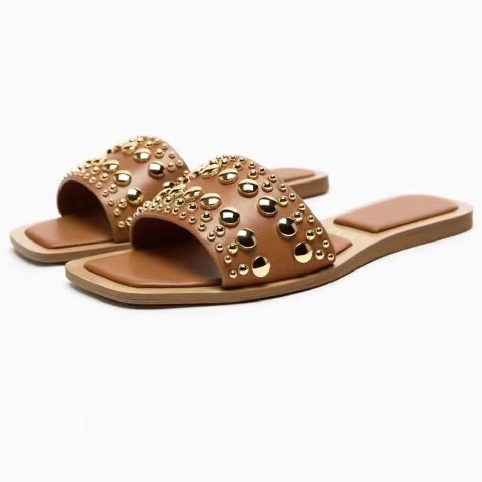 Best Online Shop in Australia - Square Toe Transparent Sandals - Emete store