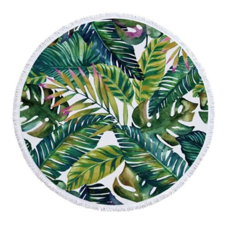 Best Online Shop in Australia - Urijk Tropical Leaf Beach Towel - Emete store