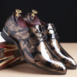Best Online Shop in Australia - Luxury Floral Leather Oxford - Emete store