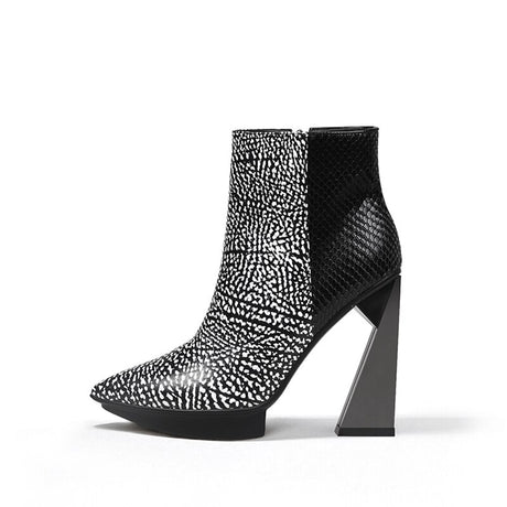 Best Online Shop in Australia - Women’s Leather Pointed Boots - Emete store
