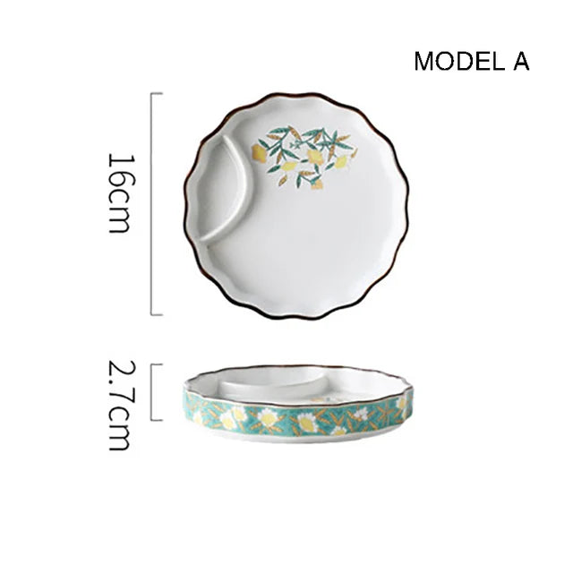 Best Online Shop in Australia - Dumpling & sushi ceramic plate - Emete store
