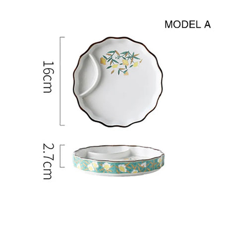Best Online Shop in Australia - Dumpling & sushi ceramic plate - Emete store
