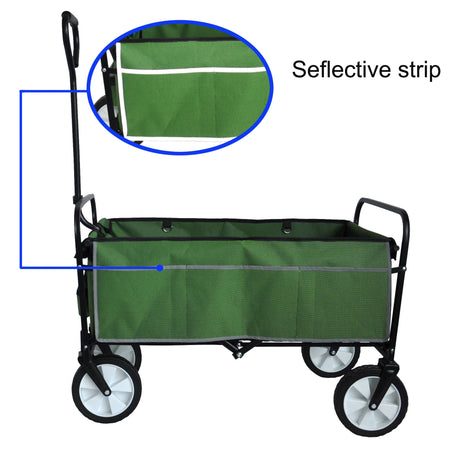 Best Online Shop in Australia - Foldable Green Wagon Cart - Emete store