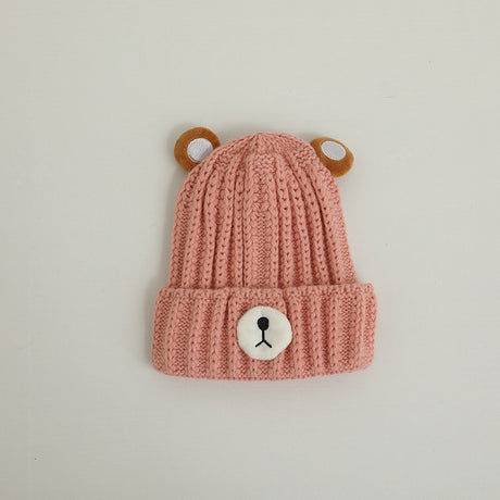 Best Online Shop in Australia - Cute Bear Baby Woolen Hat – Trendy - Emete store