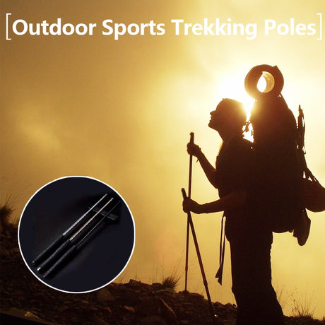 Best Online Shop in Australia - Lightweight Black Trekking Pole - Emete store