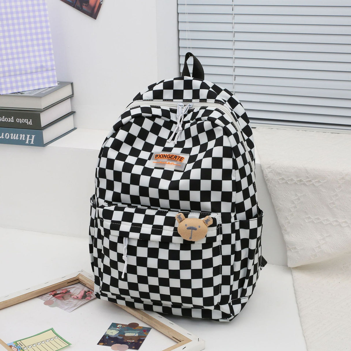 Best Online Shop in Australia - Plaid Schoolgirl Backpack - Emete store