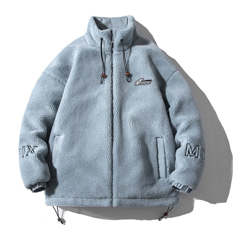 Best Online Shop in Australia - Men’s Thick Lamb Cashmere Jacket - Emete store