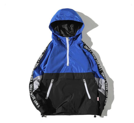 Best Online Shop in Australia - Men’s Hooded Block Jacket - Emete store
