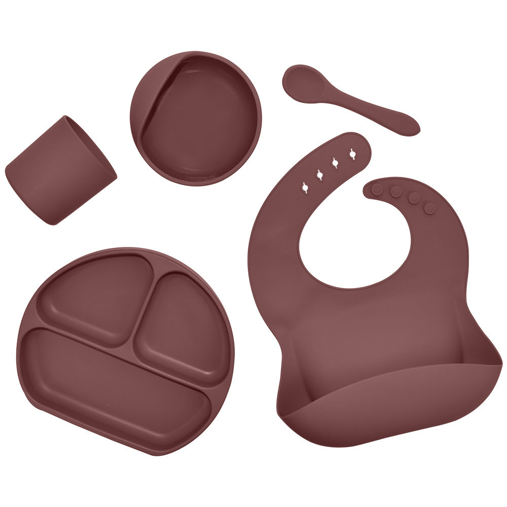 Best Online Shop in Australia - Kids Silicone Tableware Set - 5pc - Emete store