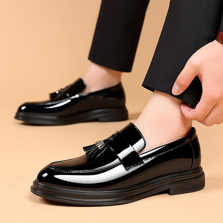 Best Online Shop in Australia - Men’s black leather shoes, soft - Emete store