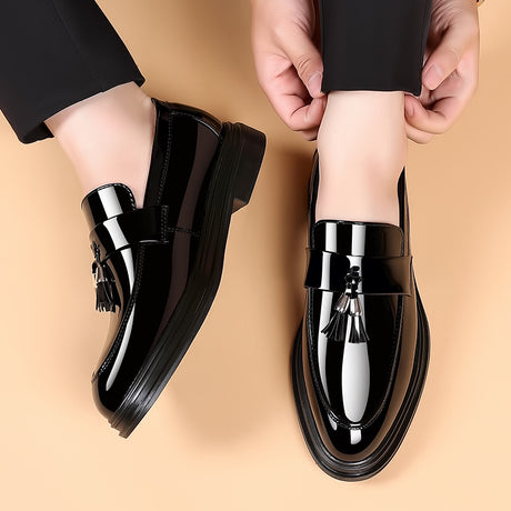 Best Online Shop in Australia - Men’s black leather shoes, soft - Emete store