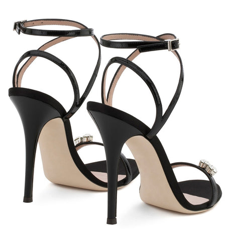 Best Online Shop in Australia - Strappy Rhinestone High Heels - Emete store