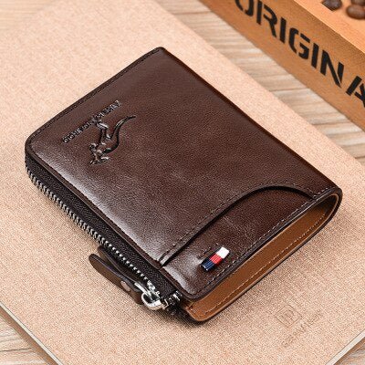 Best Online Shop in Australia - Men’s Leather Zipper Wallet - Emete store