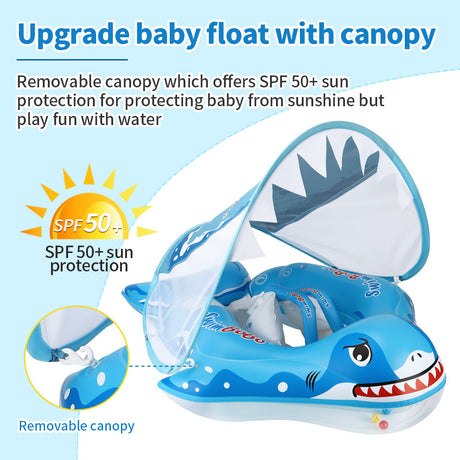 Best Online Shop in Australia - Swimbobo Baby Swimming Ring - Shark - Emete store