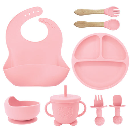 Best Online Shop in Australia - Baby Silicone Feeding Set 8PCS - Emete store