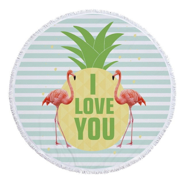 Best Online Shop in Australia - Urijk Tropical Leaf Beach Towel - Emete store