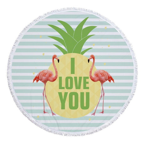 Best Online Shop in Australia - Urijk Tropical Leaf Beach Towel - Emete store