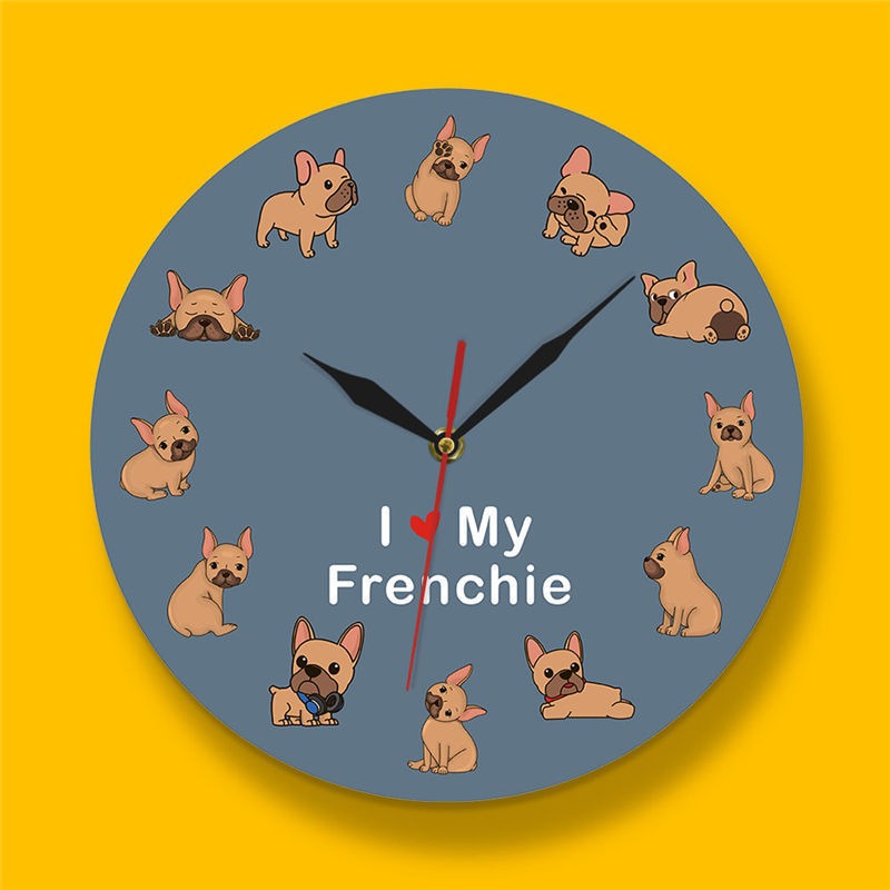 Best Online Shop in Australia - French Bulldog Backlight Clock - Emete store