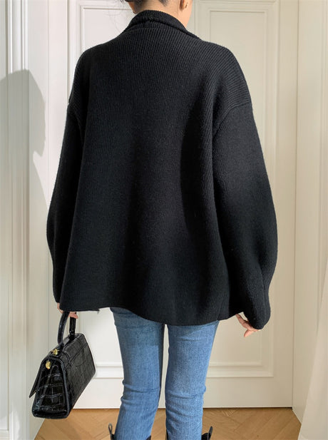 Best Online Shop in Australia - Women’s Solid Color Knit Sweater - Emete store