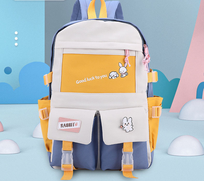 Best Online Shop in Australia - Fresh Colorful Canvas Schoolbag - Emete store