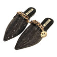 Best Online Shop in Australia - Half Trailer Rhinestone Flats - Emete store