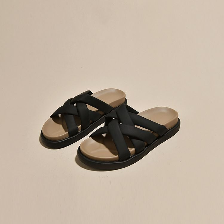 Best Online Shop in Australia - Roman Slippers Women Thick Sole - Emete store