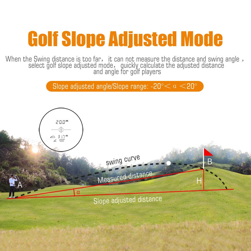 Best Online Shop in Australia - Golf Laser Rangefinder Telescope 600 Meters - Emete store