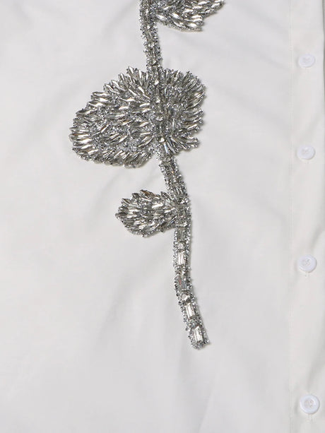 Best Online Shop in Australia - Diamonds Appliques Casual Shirt - Emete store