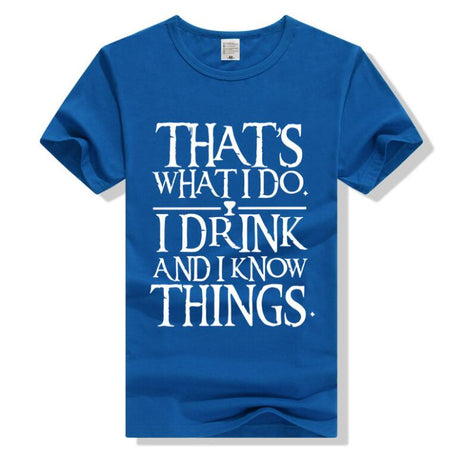 Best Online Shop in Australia - Game of Thrones Tee - I Drink & Know - Emete store