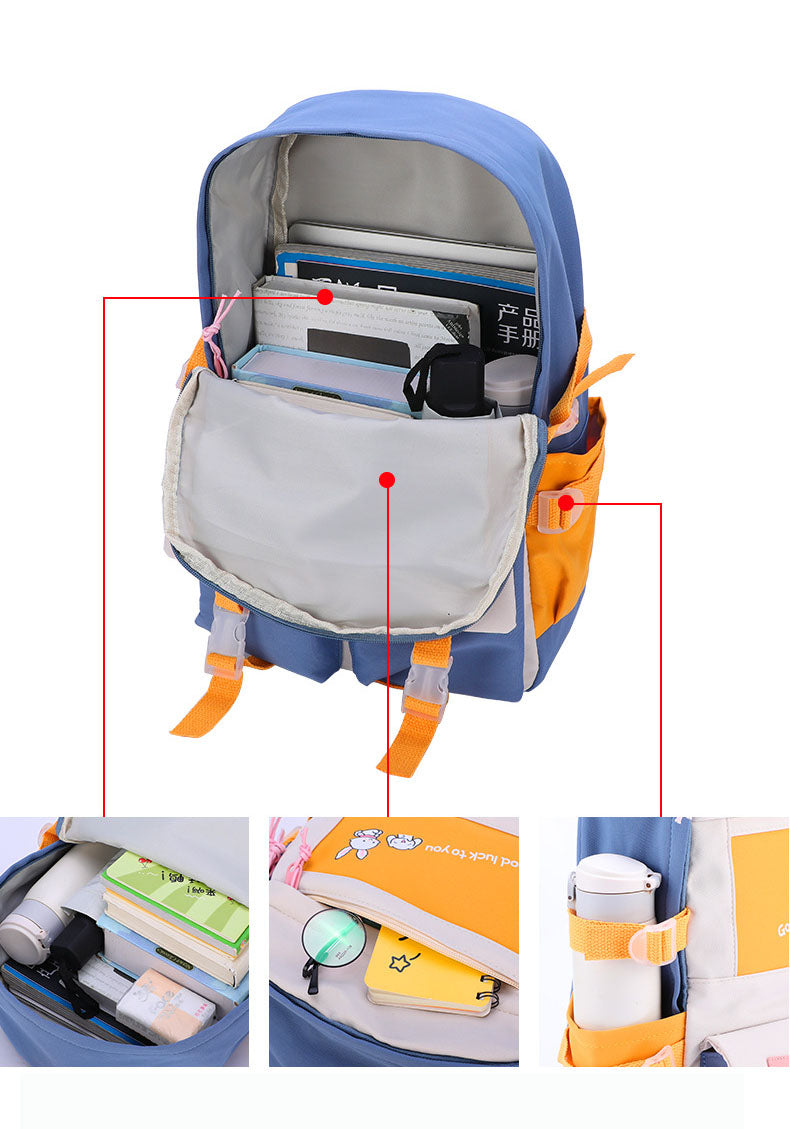 Best Online Shop in Australia - Fresh Colorful Canvas Schoolbag - Emete store