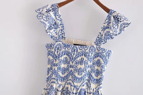 Best Online Shop in Australia - Summer Hollow Embroidered Dress - Emete store