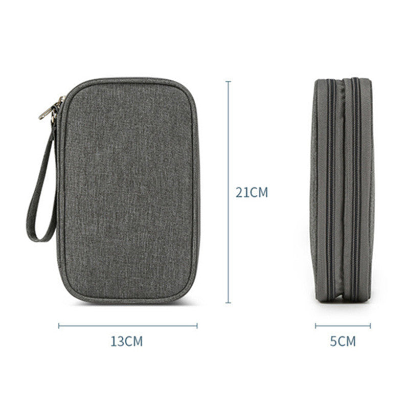 Best Online Shop in Australia - Flat Digital Travel Cable Bag - Emete store