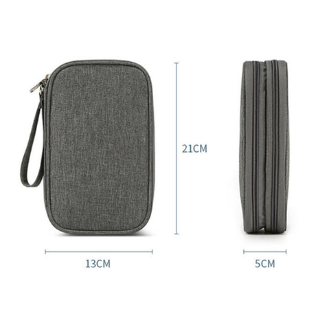 Best Online Shop in Australia - Flat Digital Travel Cable Bag - Emete store
