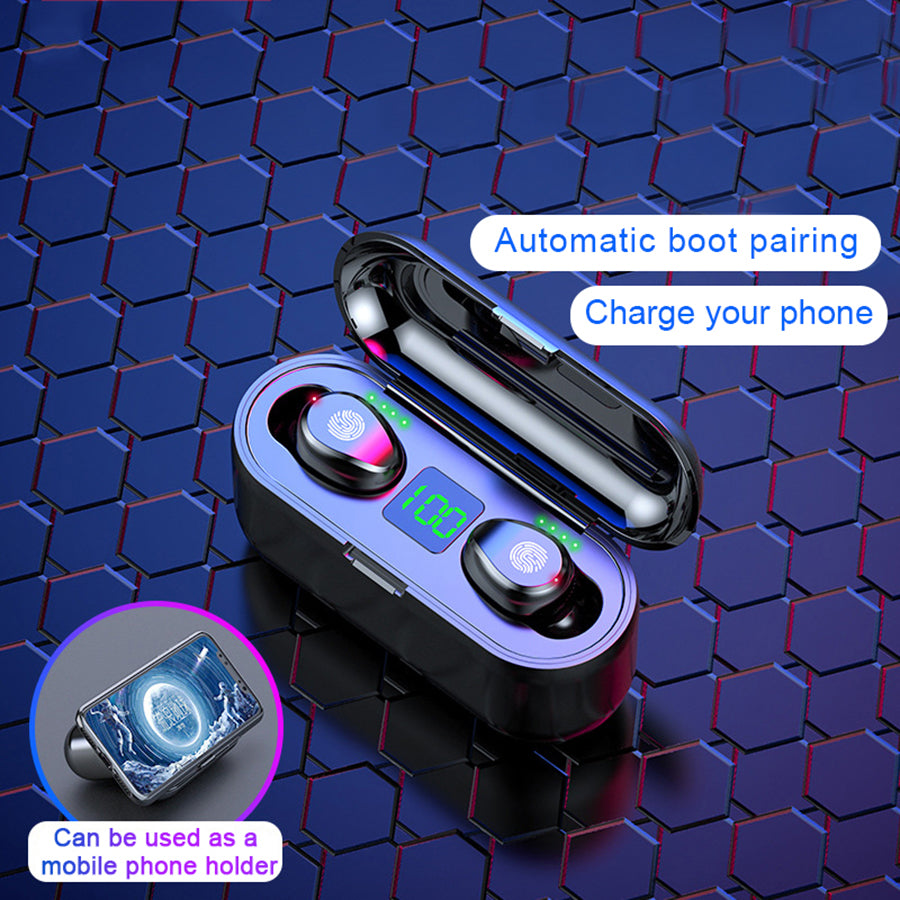Best Online Shop in Australia - F9 TWS Bluetooth Earphones - Emete store