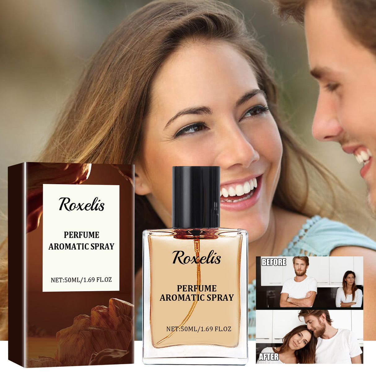 Perfume Aromatic Spray, Mild Not Pungent Lasting Fragrance Men Release Charm Light Elegant Fresh Atmosphere Perfume - Emete store
