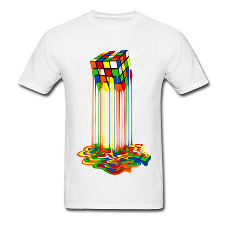 Best Online Shop in Australia - Rainbow Cube Tee – Funny Top - Emete store