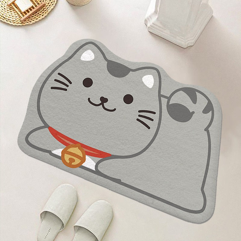 Best Online Shop in Australia - Panda Diatom Mud Non-Slip Bath Mat - Emete store